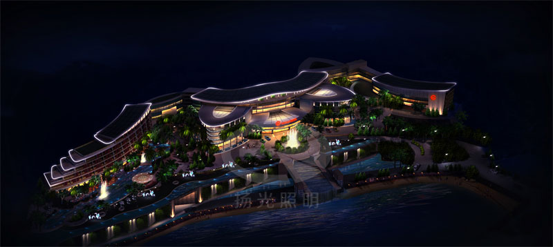 酒店夜景照明 酒店夜景照明