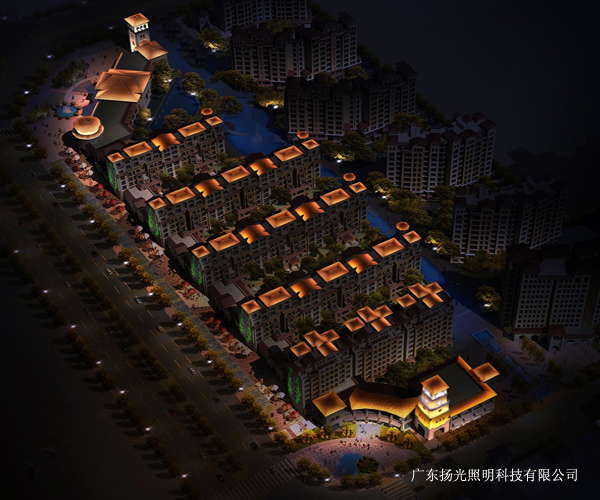 陽(yáng)江利騰地產(chǎn):陽(yáng)光馬德里亮化工程